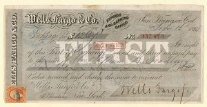 Wells, Fargo and Co. - Exchange Receipt